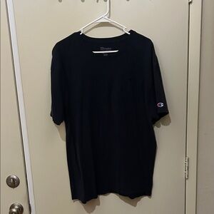 Champion Men's Black Short Sleeve Tee